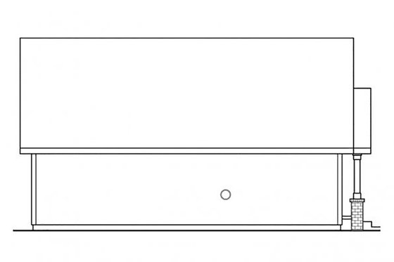 Exterior - Other Elevation for Craftsman House Plan #124-709 - 3 bed, 2 bath
