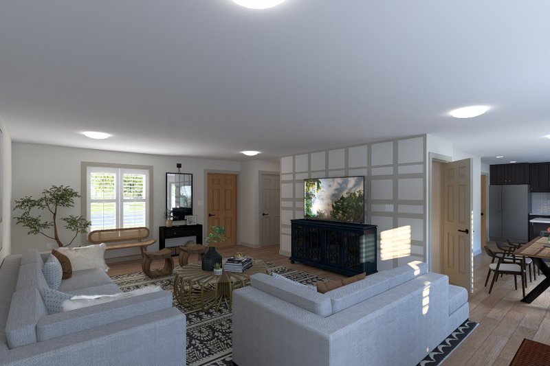 House Design - Interior - Family Room for Traditional House Plan #1060-385 - 3 bed, 2.5 bath