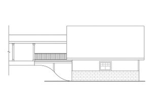 Exterior - Other Elevation for Traditional House Plan #124-639, 0 bath