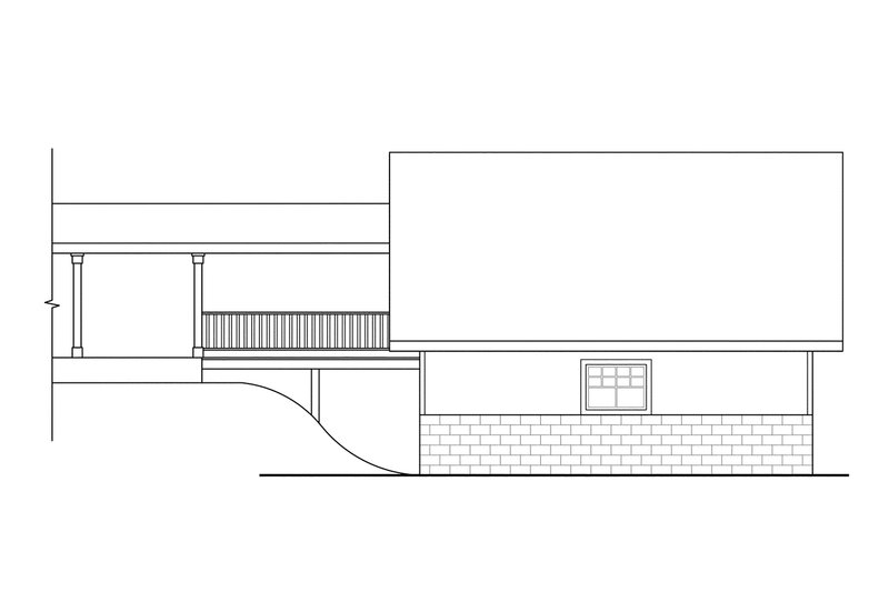 Home Plan - Exterior - Other Elevation for Traditional House Plan #124-639, 0 bath