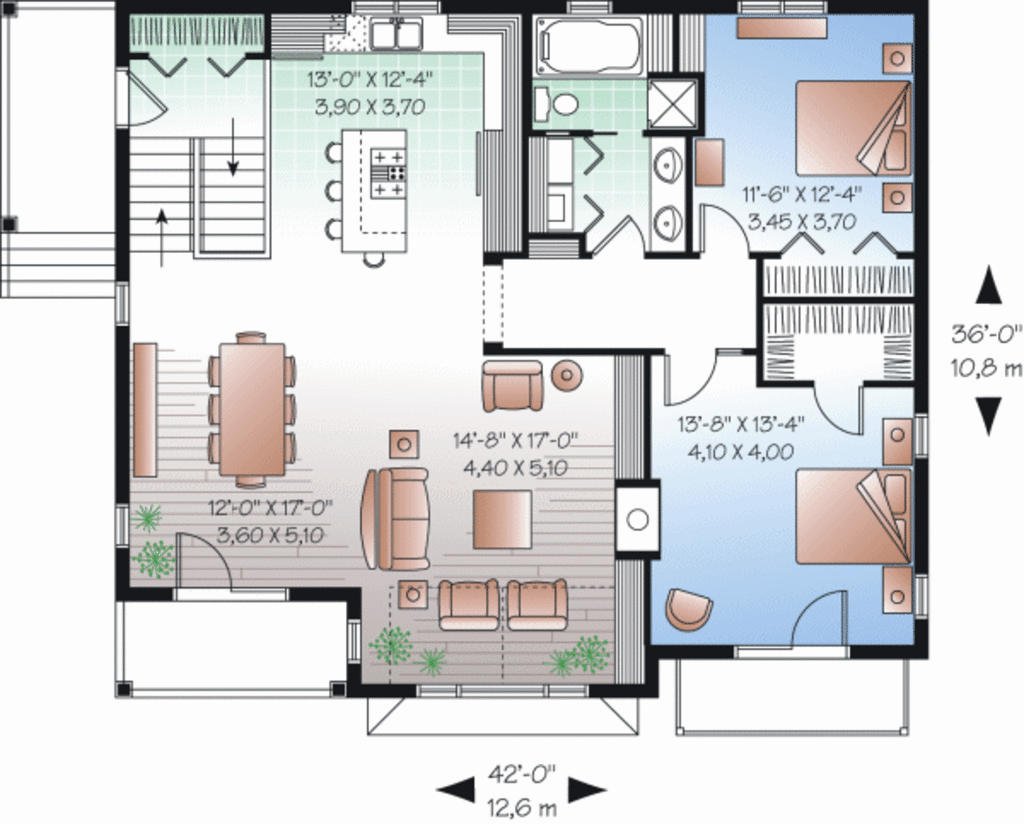Country Style House Plan 4 Beds 2 Baths 2285 Sq Ft Plan 23 2269 Eplans Com Country Style House Plan 4 Beds 2 Baths 2285 Sq Ft Plan 23 2269 Eplans Com