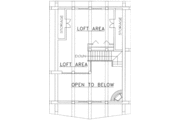 Log Style House Plan - 2 Beds 1.5 Baths 1895 Sq/Ft Plan #117-494 