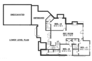 House Plan - 3 Beds 4.5 Baths 3404 Sq/Ft Plan #67-743 Floor 