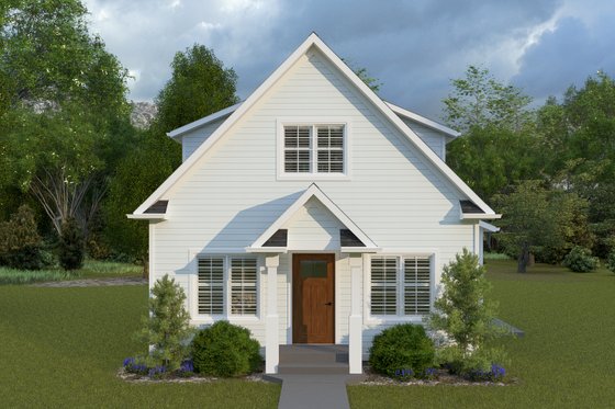 Two-Story Farmhouse Design