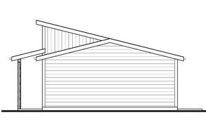 Exterior - Other Elevation 1 for Modern House Plan #1073-47 - 1 bed, 1 bath