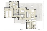 Modern Style House Plan - 3 Beds 2.5 Baths 2754 Sq/Ft Plan #924-6 