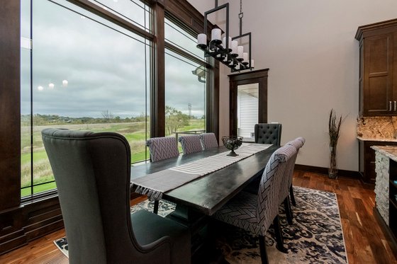 Interior - Dining Room for Craftsman House Plan #70-1486 - 2 bed, 3 bath