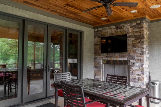 Exterior - Outdoor Living for Craftsman House Plan #17-3391 - 4 bed, 2.5 bath