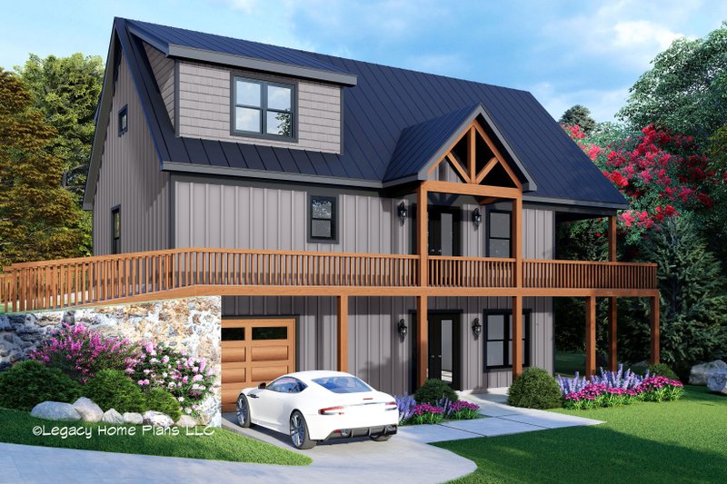 Home Plan - Country Exterior - Front Elevation Plan #932-759