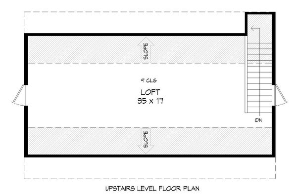 Farmhouse Floor Plan - Upper Floor Plan #932-133