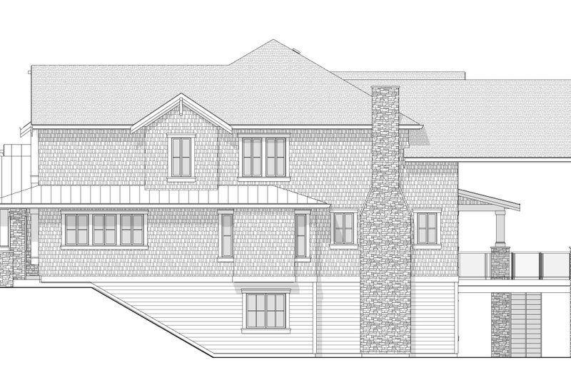 Home Plan - Exterior - Other Elevation for Craftsman House Plan #1114-83 - 4 bed, 2.5 bath