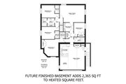 Ranch Style House Plan - 2 Beds 2 Baths 1801 Sq/Ft Plan #1060-40 