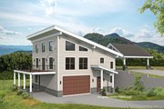 Southern Style House Plan - 2 Beds 2.5 Baths 2356 Sq/Ft Plan #932-834 