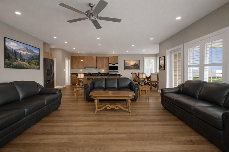 Home Plan - Interior - Family Room 2 for Traditional House Plan #1060-445 - 3 bed, 2 bath