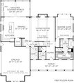 Farmhouse Style House Plan - 4 Beds 2.5 Baths 2300 Sq/Ft Plan #927-1019 
