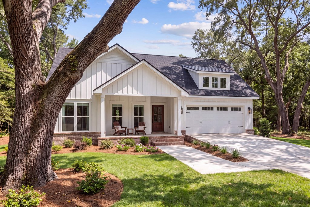 Exterior - Front Elevation 8 for Farmhouse House Plan #430-452 - 3 bed, 2 bath
