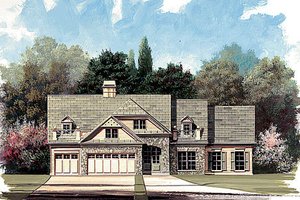 Traditional Exterior - Front Elevation Plan #119-131