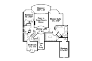 European Style House Plan - 3 Beds 3.5 Baths 3984 Sq/Ft Plan #124-500 