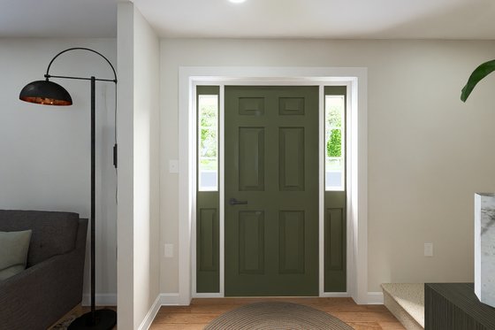 Interior - Entry 2 for Traditional House Plan #1060-206 - 4 bed, 2.5 bath