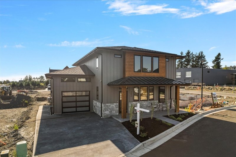 Home Plan - Exterior - Other Elevation for Contemporary House Plan #1070-239 - 3 bed, 2.5 bath