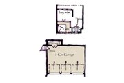 Craftsman Style House Plan - 3 Beds 4 Baths 2604 Sq/Ft Plan #921-4 
