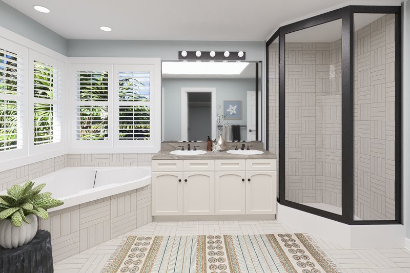 Dream House Plan - Interior - Master Bathroom 1 for Traditional House Plan #1060-33 - 4 bed, 3.5 bath