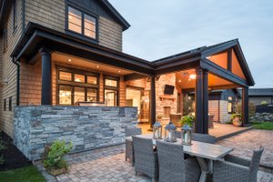 Rear View - 4900 square foot Colonial home