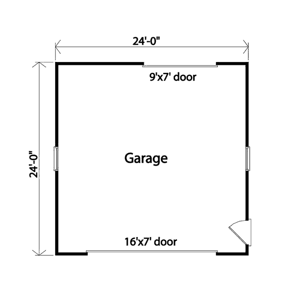 House Design - Traditional Floor Plan - Main Floor Plan #22-563