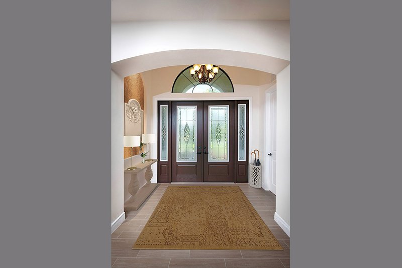 Architectural House Design - Interior - Entry for Mediterranean House Plan #938-90 - 4 bed, 3 bath