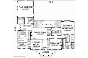 Main Level  4500 European style home