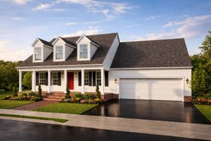 Traditional Exterior - Front Elevation Plan #1053-42