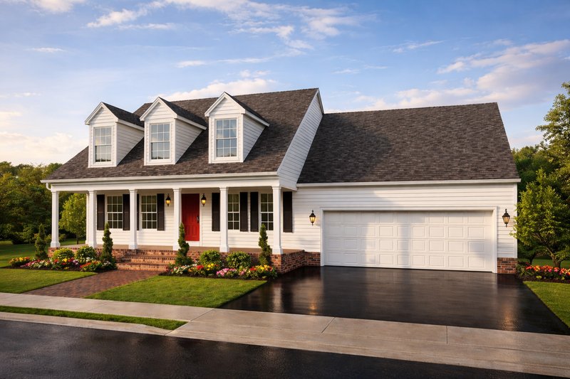 Home Plan - Traditional Exterior - Front Elevation Plan #1053-42