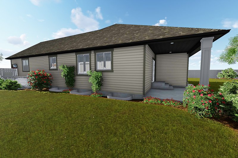 Dream House Plan - Right Side 