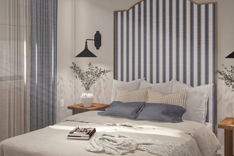 Architectural House Design - Interior - Bedroom for Modern House Plan #455-431 - 1 bed, 1 bath