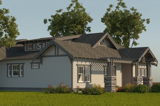 Exterior - Other Elevation for Craftsman House Plan #895-9 - 3 bed, 2.5 bath