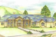 European Style House Plan - 3 Beds 3 Baths 3575 Sq/Ft Plan #117-148 