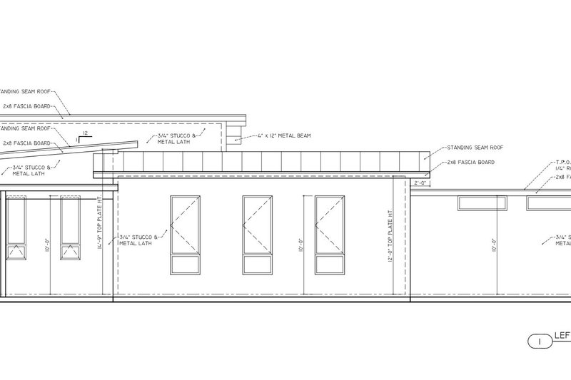 House Design - Exterior - Other Elevation for Modern House Plan #1110-24 - 3 bed, 2.5 bath