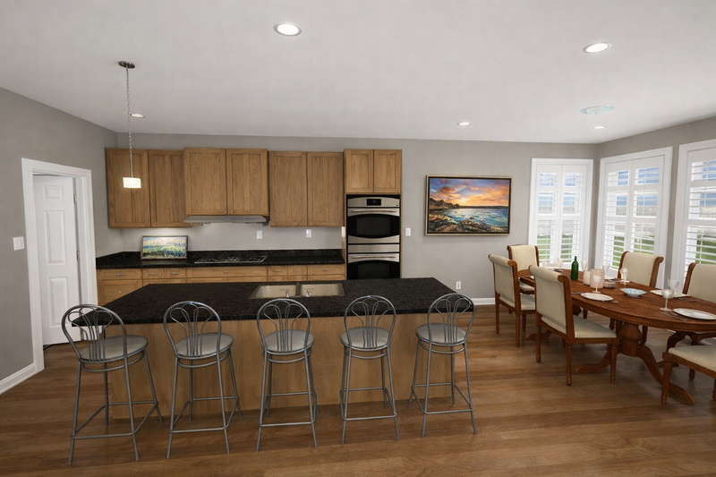 Home Plan - Interior - Kitchen 1 for Traditional House Plan #1060-445 - 3 bed, 2 bath