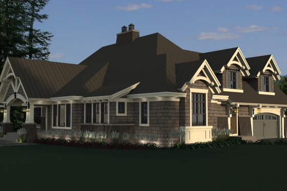 Exterior - Other Elevation for Craftsman House Plan #51-572 - 4 bed, 3 bath