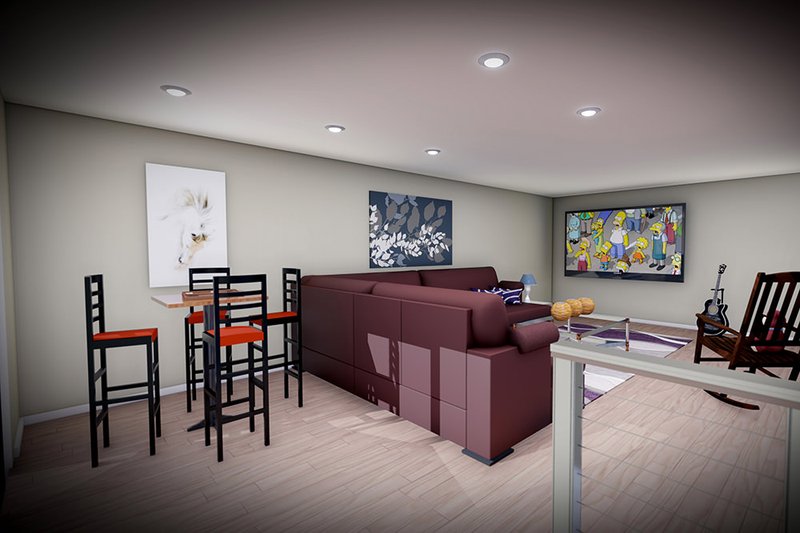 Dream House Plan - Interior - Family Room 1 for Ranch House Plan #70-1508 - 3 bed, 2.5 bath