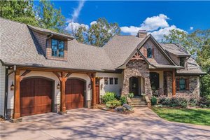 Exterior - Front Elevation 3 for Craftsman House Plan #120-184 - 4 bed, 3.5 bath