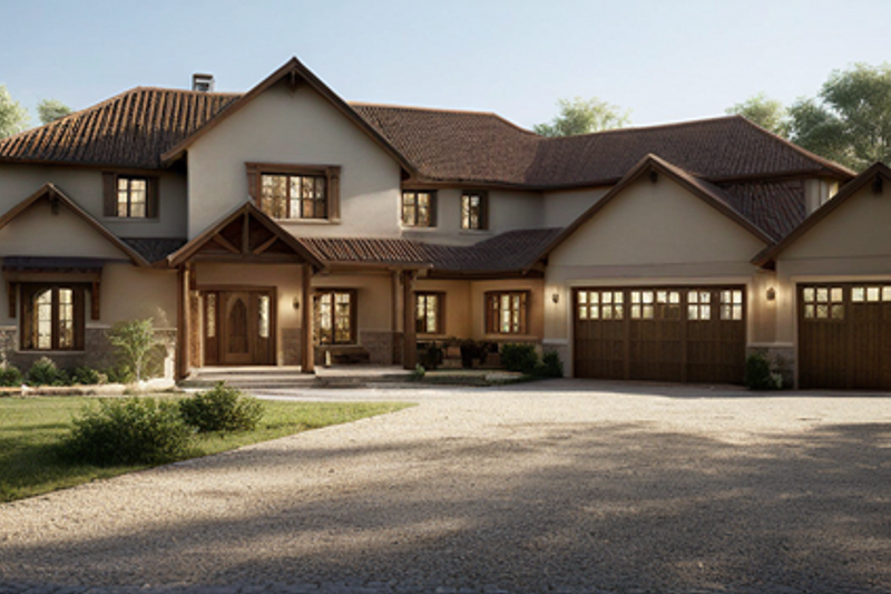 House Blueprint - Photo 7 for Farmhouse House Plan #1109-19 - 5 bed, 3 bath