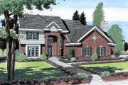 Traditional Style House Plan - 4 Beds 2.5 Baths 3218 Sq/Ft Plan #312-149 