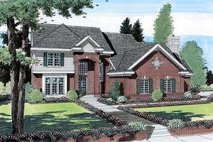 Traditional Exterior - Front Elevation Plan #312-149