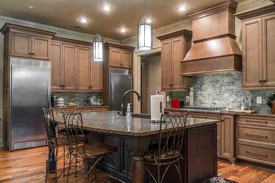 Interior - Kitchen for Craftsman House Plan #17-3391 - 4 bed, 2.5 bath