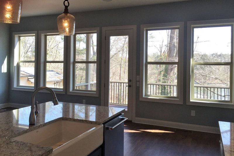Architectural House Design - Interior - Dining Room for Craftsman House Plan #437-91 - 2 bed, 2.5 bath
