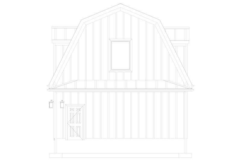 House Design - Exterior - Front Elevation 8 for Country House Plan #1060-228, 0 bath
