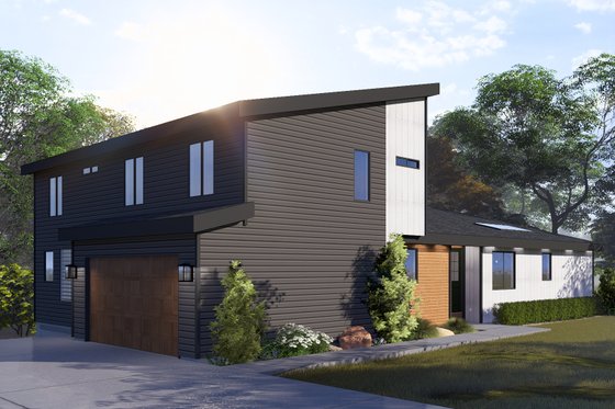 Exterior - Other Elevation for Modern House Plan #1060-236 - 4 bed, 4 bath
