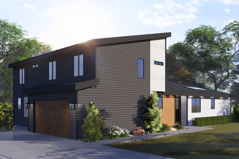 Home Plan - Exterior - Other Elevation for Modern House Plan #1060-236 - 4 bed, 4 bath