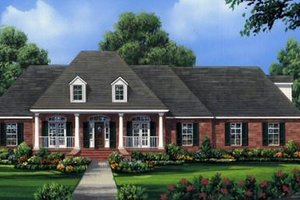 Traditional Exterior - Front Elevation Plan #21-273